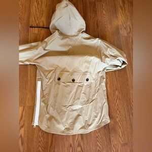 Reebok Noble Fight Khaki Jacket with Logo Patch M